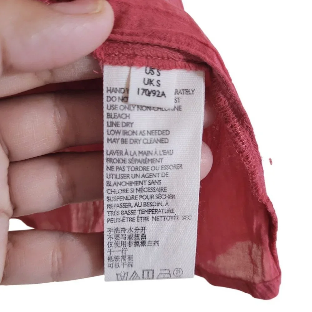 Free People Pink Blouse - Picture 5 of 7